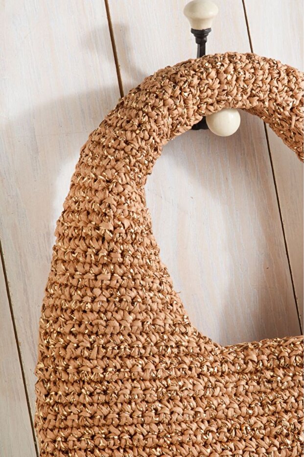 Straw Egg Handbag - 3