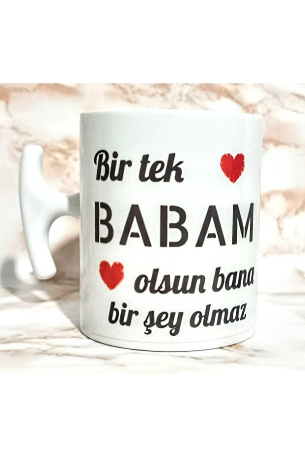 BABALARA ÖZEL BASKILI KUPA