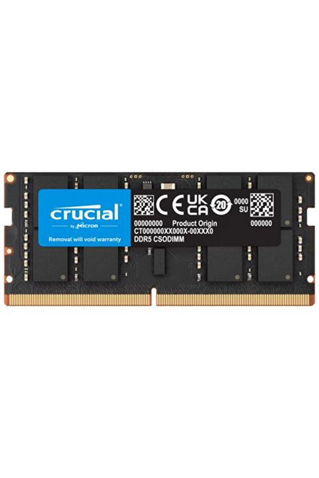 Ntb 32 جيجابايت 6400 ميجا هرتز Ddr5 Csodimm Ct32g64c52cs5 ذاكرة الوصول العشوائي للكمبيوتر المحمول