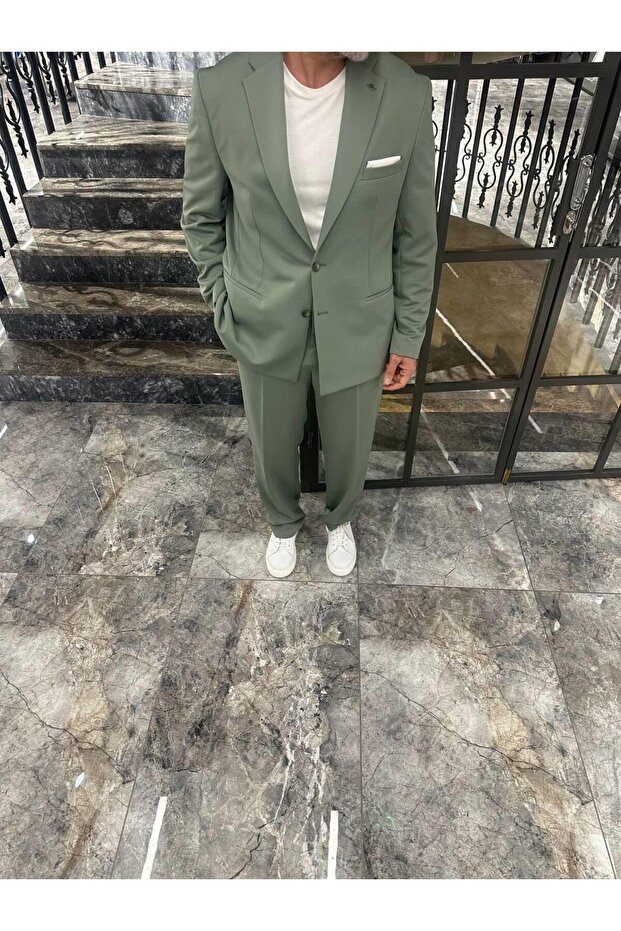 ASTARSIZ OVERSIZE TAKIM ELBİSE - 3