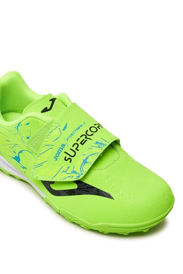SUPER COPA JR 2409 LEMON FLUOR TURF Çocuk Halı Saha Ayakkabı - 6