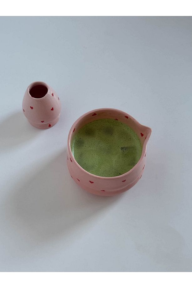Kalpli Matcha Kasesi Chawan & Whisk Tutucu Seti - 5