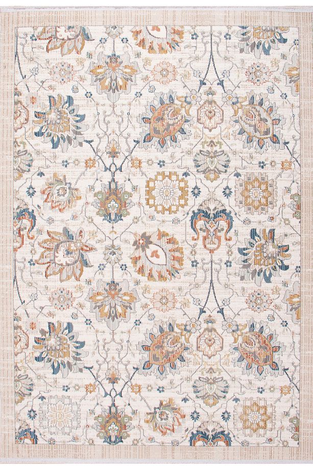 Yumuşak,Eskitme Efektli,Pamuk Tabanlı, Dört Mevsim, Oturma Odası, Çocuk Odası, Salon,Mutfak Halısı - 3