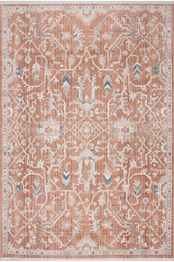 Yumuşak,Eskitme Efektli,Pamuk Tabanlı, Dört Mevsim, Oturma Odası, Çocuk Odası, Salon,Mutfak Halısı - 3