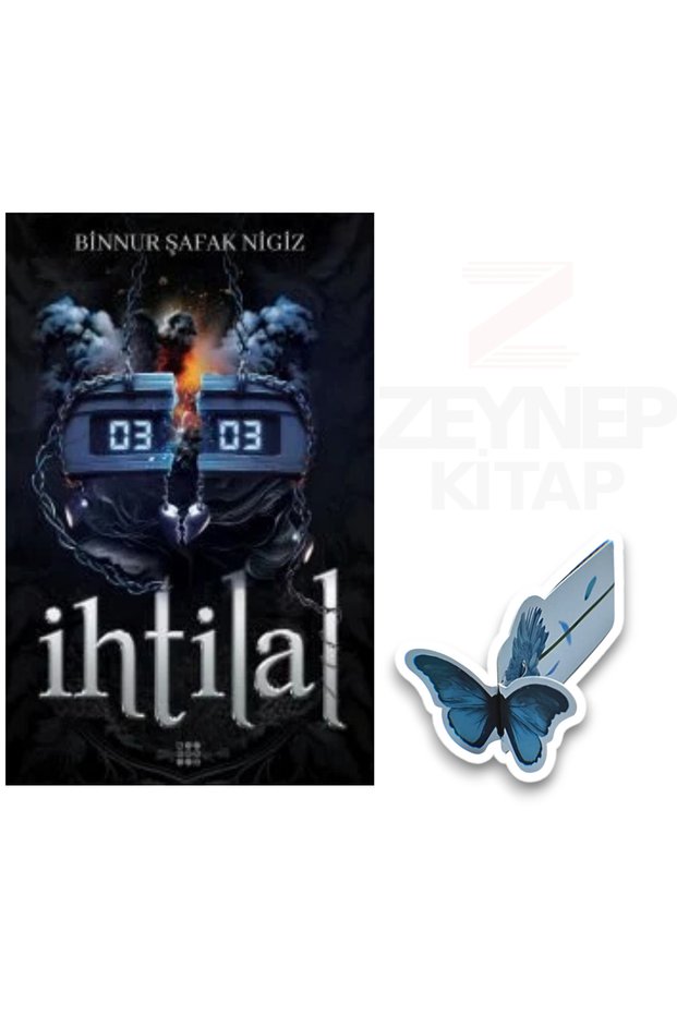İhtilal 2 Zede(KARTONKAPAK) Binnur Şafak Nigiz(Özel Tasarım Kelebek Ayraç Hediye)
