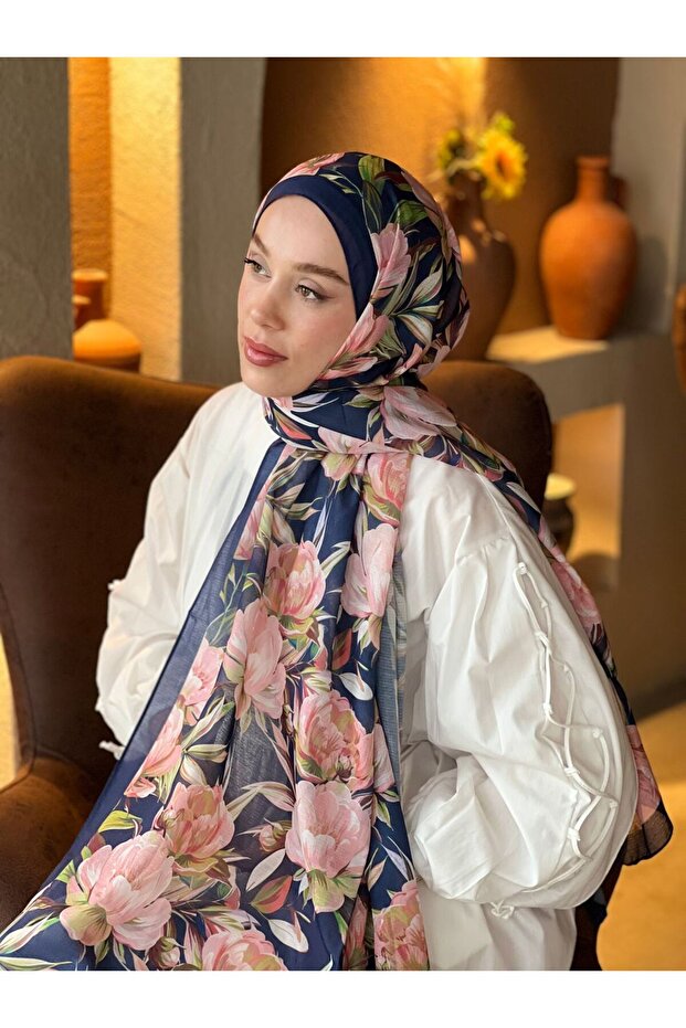 Seta Desen Lina Şal - 1