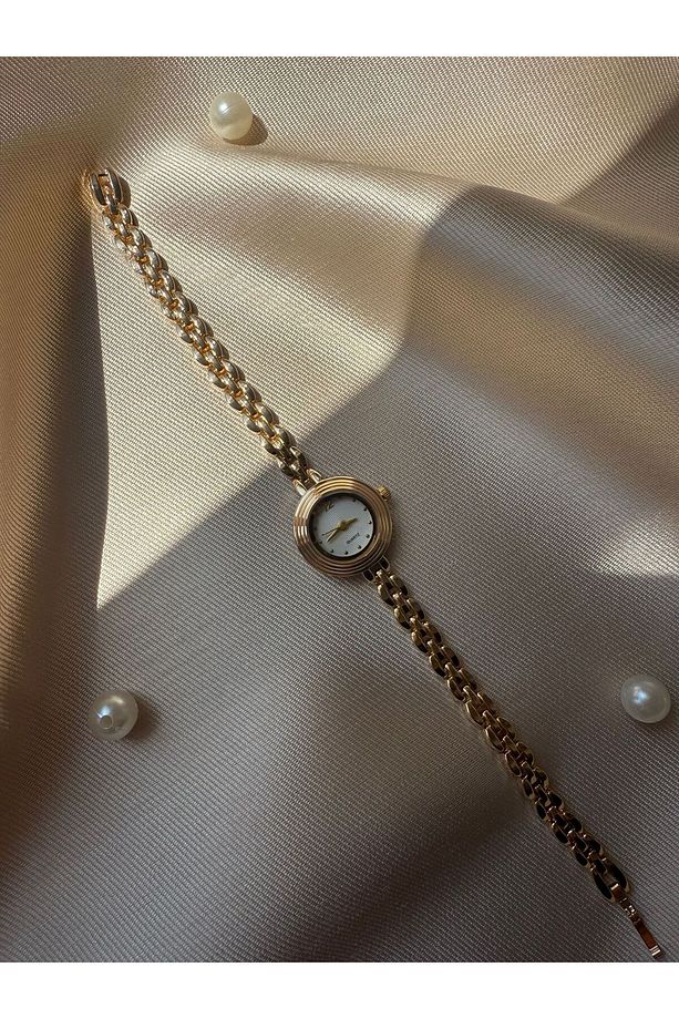 Retro Minimal Hasır Kordon Vintage Kadın Kol Saati - 9