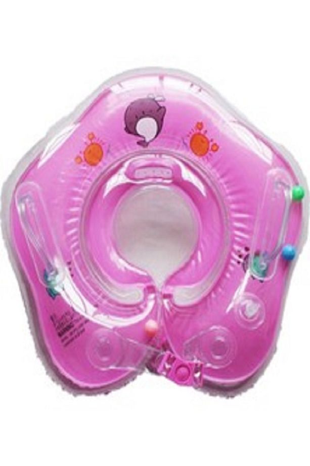 Bebek havuzu yüzme havuzu oyun havuzu top havuzu pembe 120x90x70 boyun simidi ile - 5