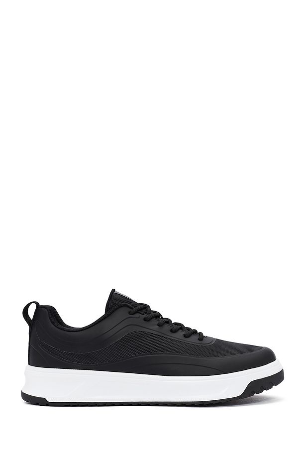 ACBC x Derimod Erkek Siyah Bağcıklı Sneaker 25SFD78016F - 1