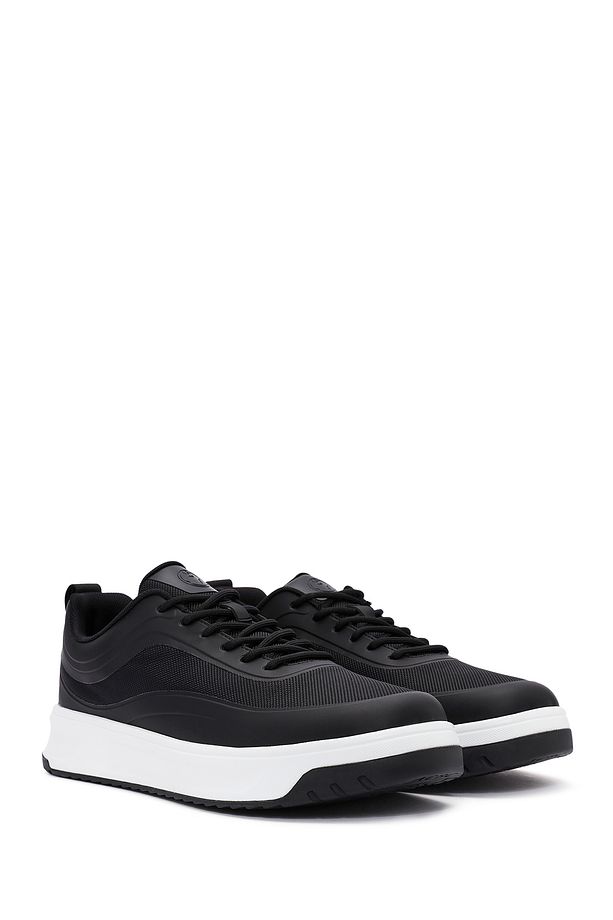 ACBC x Derimod Erkek Siyah Bağcıklı Sneaker 25SFD78016F - 3