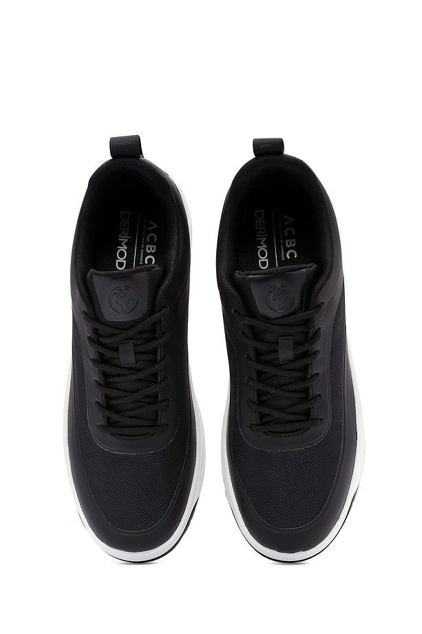 ACBC x Derimod Erkek Siyah Bağcıklı Sneaker 25SFD78016F - 7