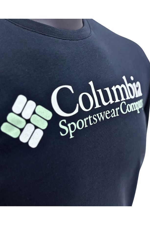 Erkek Lacivert Cs0435 Csc Retro Logo 2 Ss Tee Tshirt 9110941-466 - 1