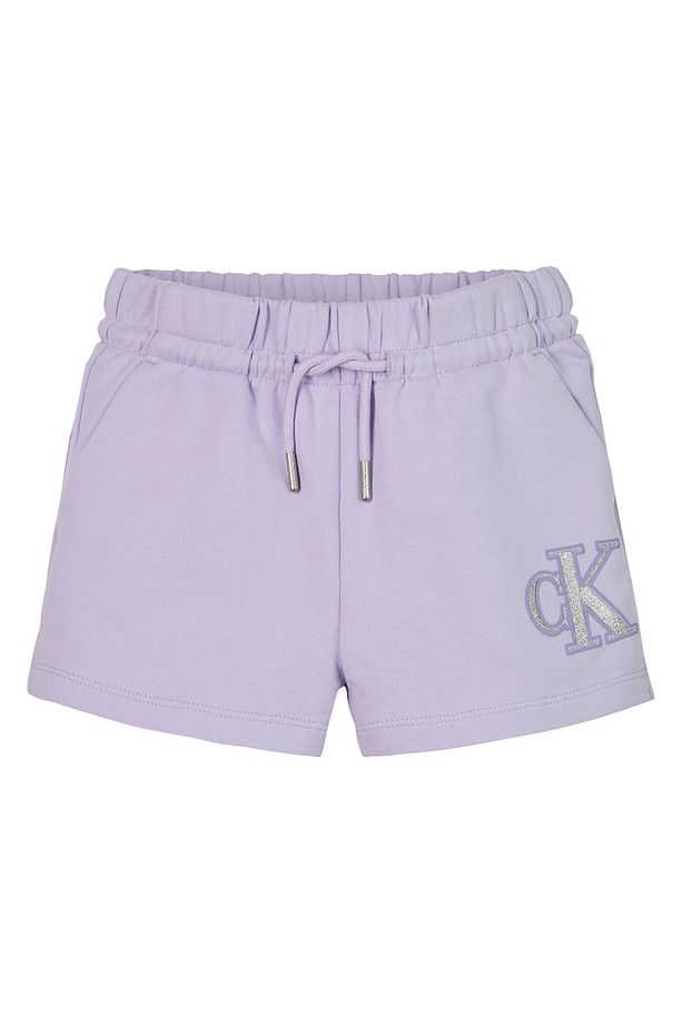 Lastikli Bel Regular Fit Lila Kız Çocuk Şort IG0IG02959VGH - 4