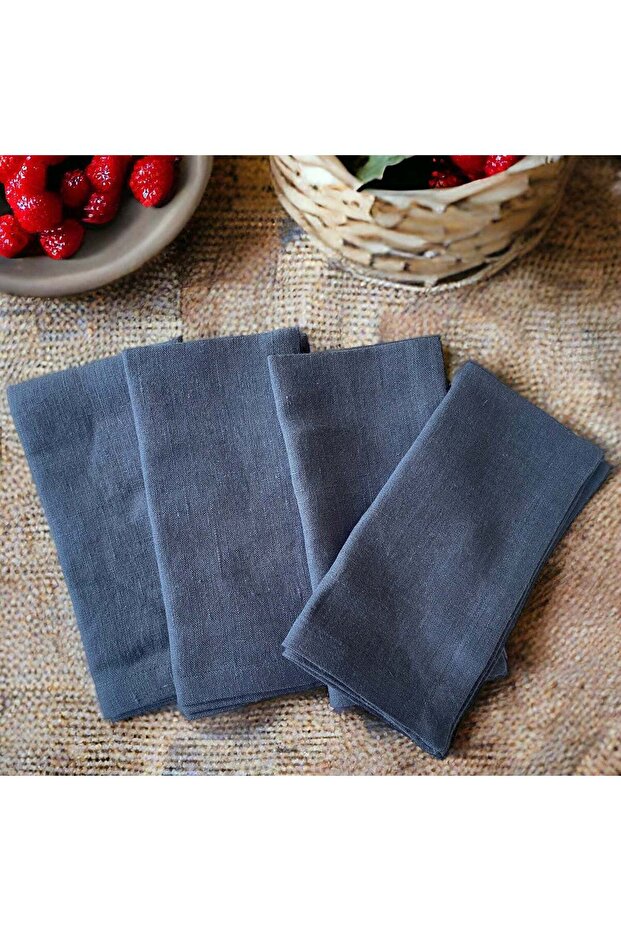 Luna Pier Linen Napkin - Set of 4 pieces
