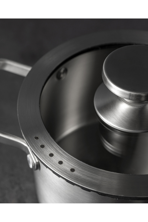 Raye Derin Tencere - Çelik - 16 cm - 6