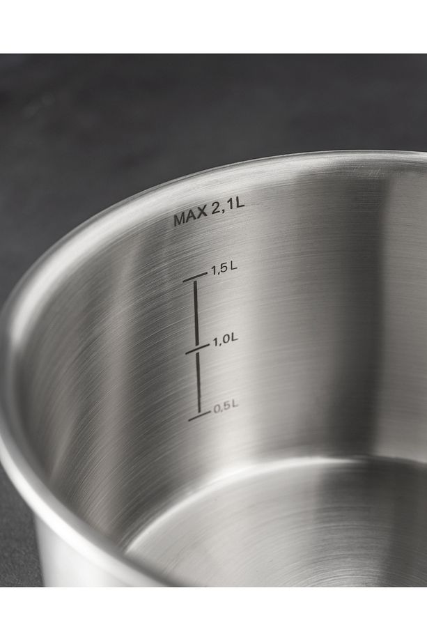 Raye Sos Tenceresi - Çelik - 16 cm - 3