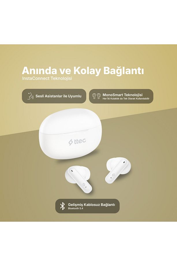 AirBeat Twist Gerçek Kablosuz TWS Bluetooth Kulaklık- 2KM164 - 8