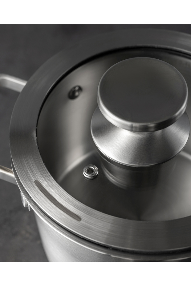 Raye Derin Tencere - Çelik - 16 cm - 7