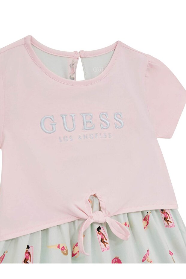 Stretch Kız Çocuk Elbise - 3