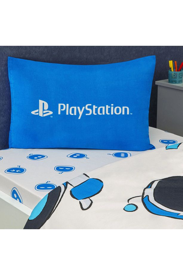 Taç Lisanslı Playstation Astrobot Tek Kişilik Pamuk Nevresim Takımı - 3