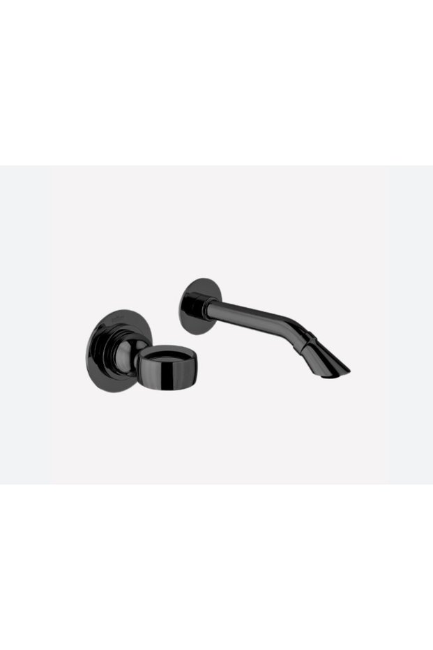 Italian Webert Opera Built-In Sink Faucet Matte Black Oa830606560
