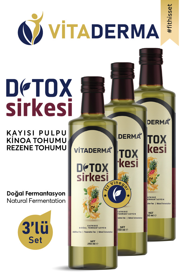 DETOX SİRKESİ 3'LÜ