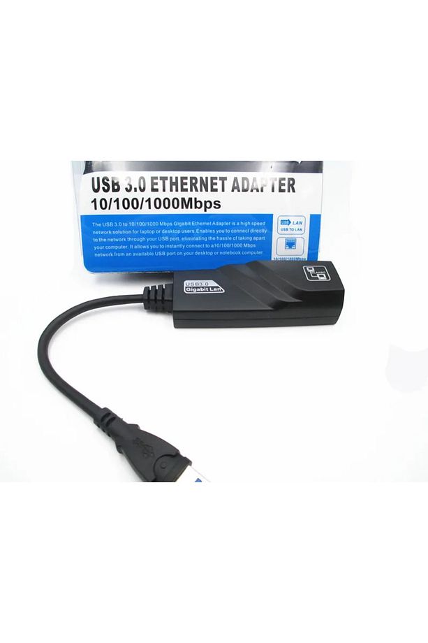 USB3.0 - RJ45 Konnektörü Bilgisayar için 10/100/1000Mbps Ethernet Adaptörü USB Adaptörleri - 8