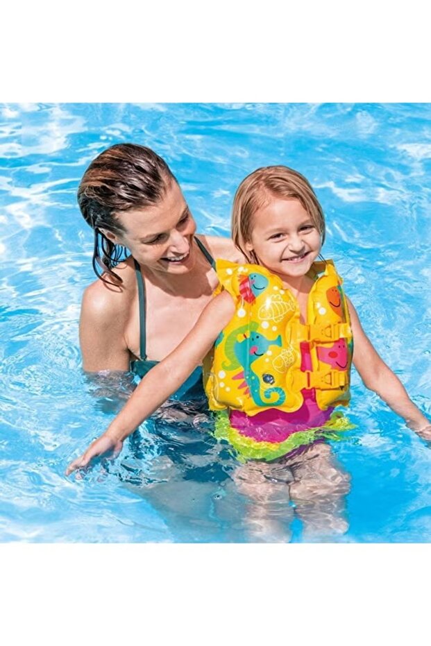 سترة نجاة قابلة للنفخ من Tropical Buddies مقاس 41×30 سم