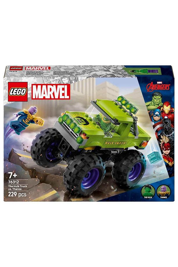 Marvel Hulk Kamyonu, Thanos'a Karşı 76312 - 7 Yaş ve Üzeri Çocuklar için Süper Kahraman - 3