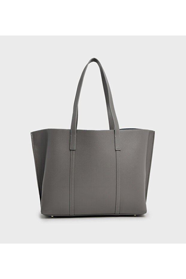 حقيبة رمادية للاستخدام اليومي - 3