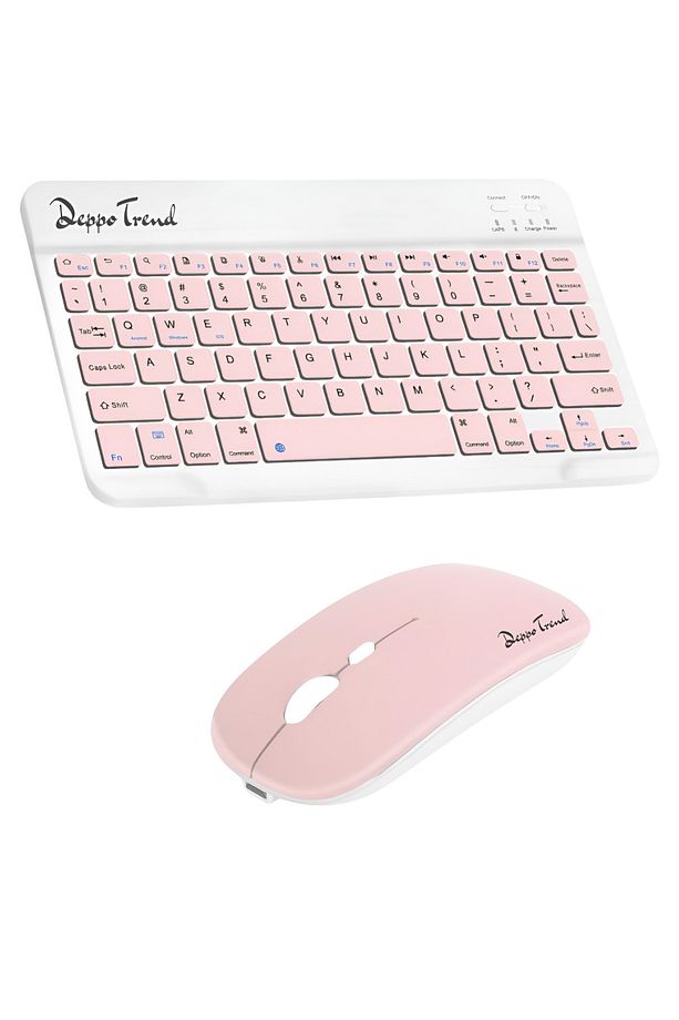 PC/Notebook/Macbook Uyumlu Kablosuz Şarj Edilebilir Klavye Mouse Seti Sessiz Türkçe Karakter Klavye - 2
