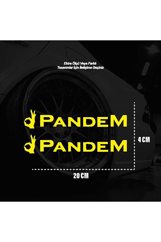 ملصق لاصق للكمبيوتر المحمول للدراجة النارية من Pandem