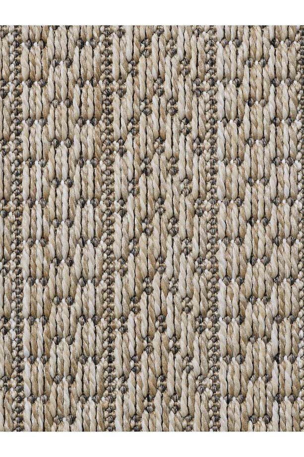 Hasır Bej Kahve Jüt Yuvarlak Dokuma Ince Halı Sisal Salon Mutfak Oturma Odası Dış Mekan Halısı Kilim - 5