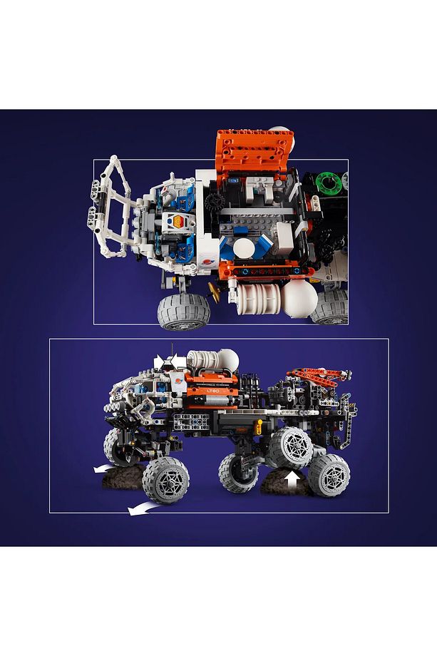 ® Technic Mars Ekibi Keşif Aracı 42180 - 11+ Oyuncak Model Yapım Seti (1599 Parça) - 8