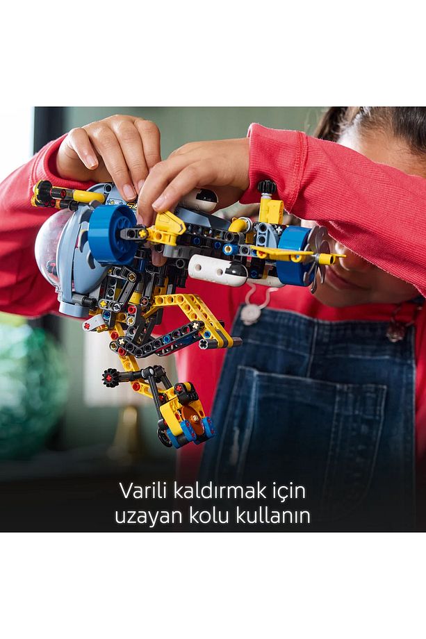 ® Technic Derin Deniz Araştırma Denizaltısı 42201 - 9+ Oyuncak Model Yapım Seti (413 Pr) - 8