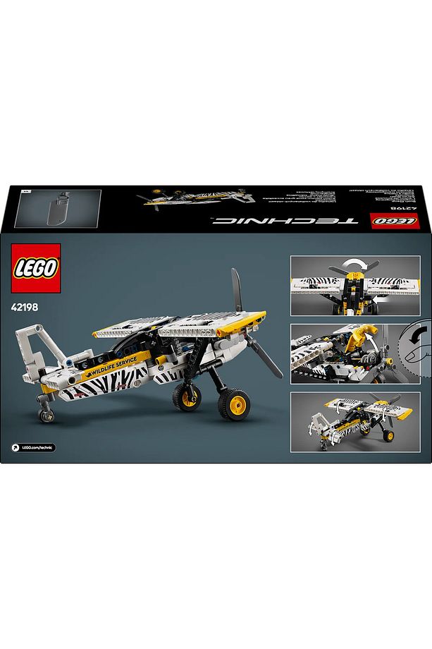 ® Technic Arazi Uçağı 42198 - 8+ Koleksiyonluk Yaratıcı Oyuncak Model Yapım Seti (333 Parça) - 5