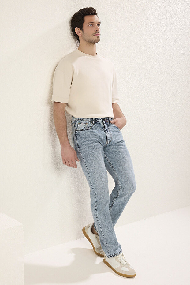 Mavi Straight Fit Jeans Kot Pantolon TMNAW23JE00023 - 2