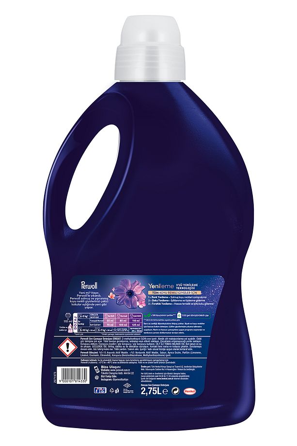 Sıvı Deterjan Yenileme Çiçek Cazibesi 2x2.75L Renkliler + 2x2.75L Koyu Renkler (4'lü Set) - 5