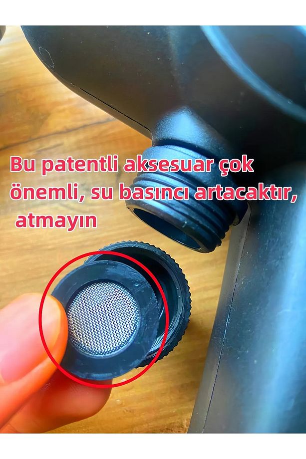 En Yeni Çift Akü Şarjlı Yüksek Basınçlı Oto Araba Bahçe Yıkama Ve Temizleme Tabancası Makinesi Mavı - 5
