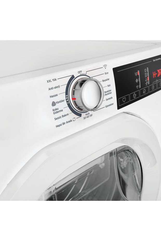 HRE H9A2TE-17 9 kg Wi-Fi + Bluetooth Bağlantılı Isı Pompalı Kurutma Makinesi - 3
