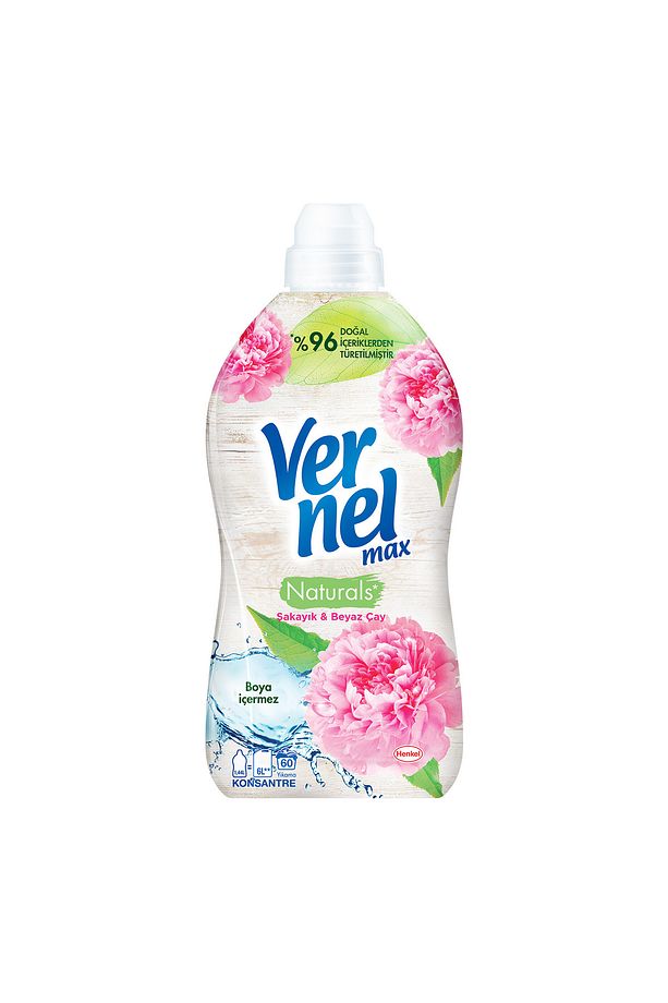 Sıvı Çamaşır Deterjanı 2x2.97L (100 Yıkama) Siyah & Renkli + Vernel Max 1440ml Şakayık - 2