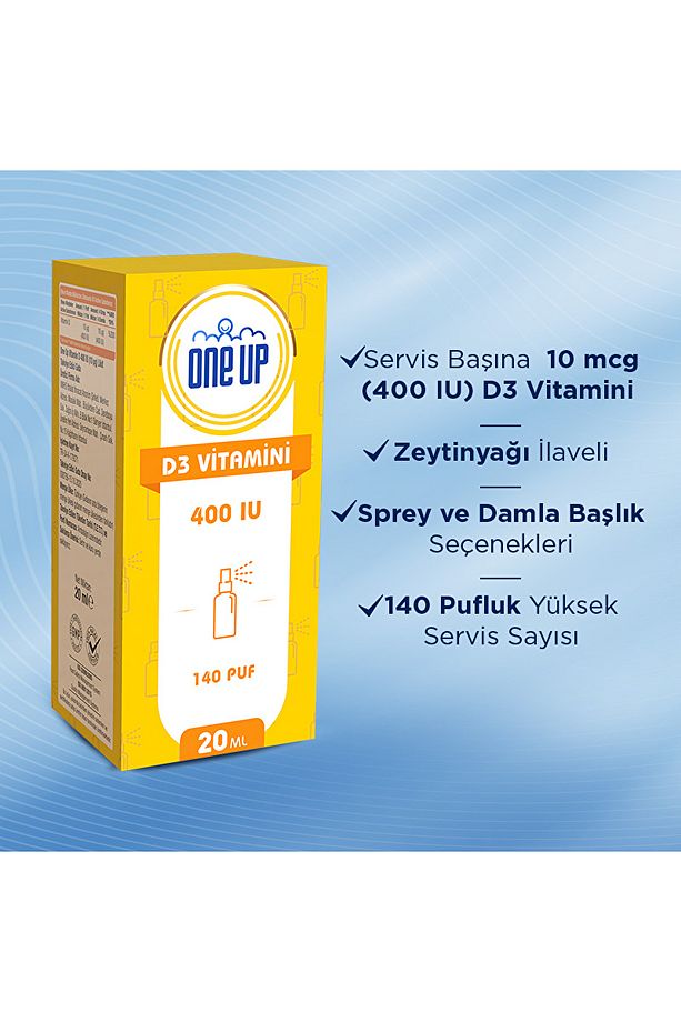 D3 Vitamini 400 Iu 20 ml Sprey & Damla - 2
