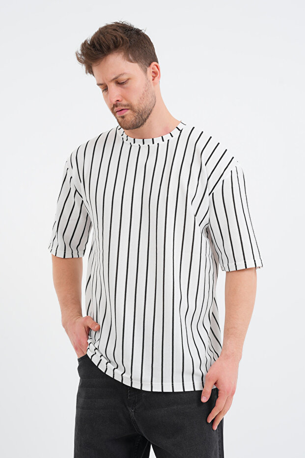 Ανδρικό μπλουζάκι Shift Oversize - 5