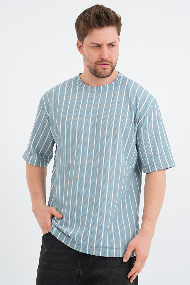 Ανδρικό μπλουζάκι Shift Oversize - 1