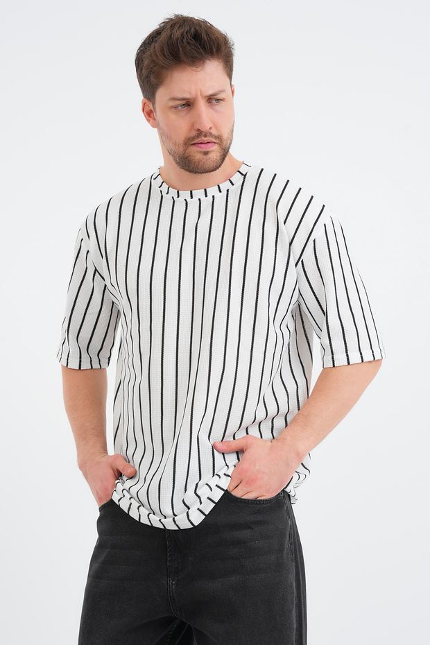 Ανδρικό μπλουζάκι Shift Oversize - 1
