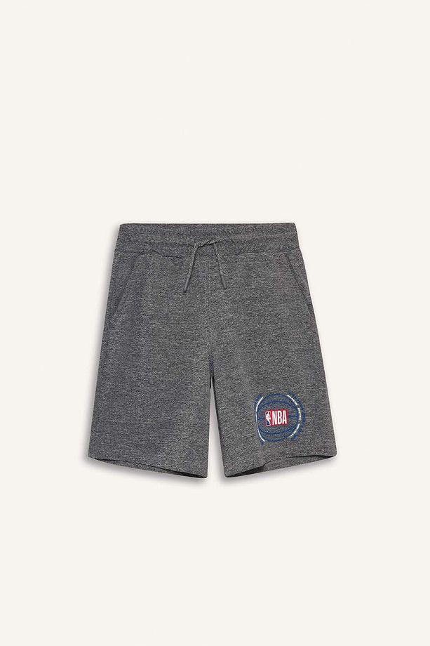 Erkek Çocuk NBA Wordmark Beli Lastikli Şort E4854A825SM - 1