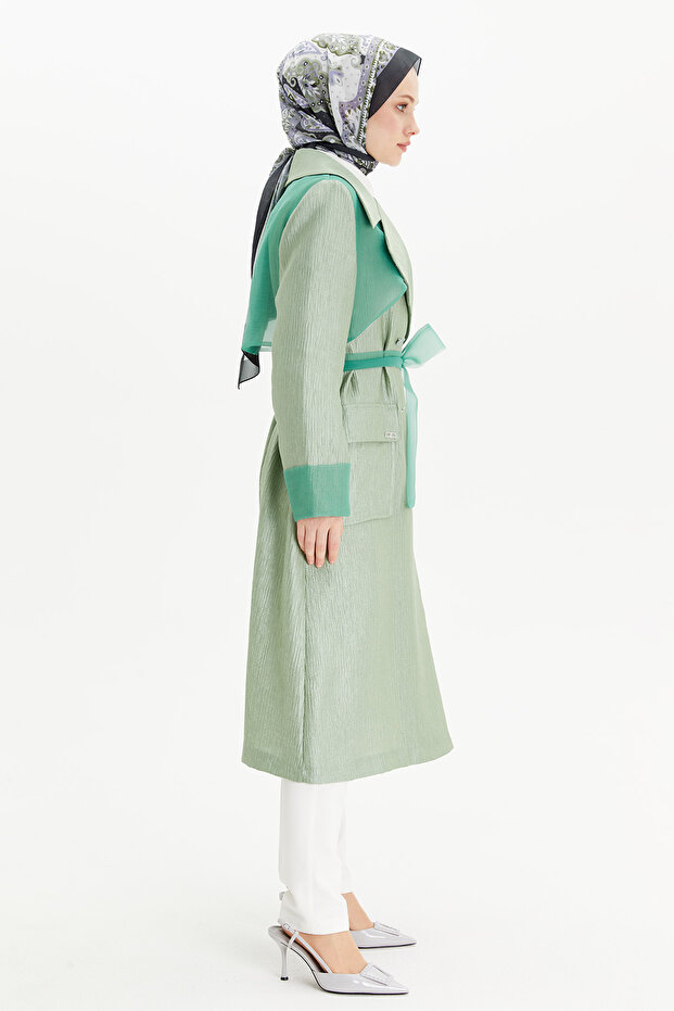 Kuşaklı Şık Kap - 3