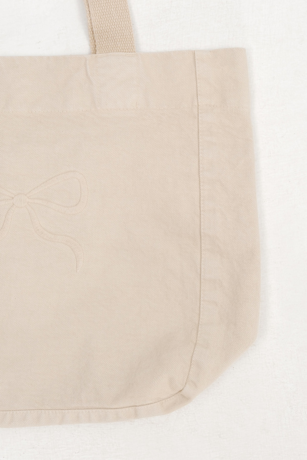 حقيبة حمل منقوشة بفيونكة Ç5002 - 4