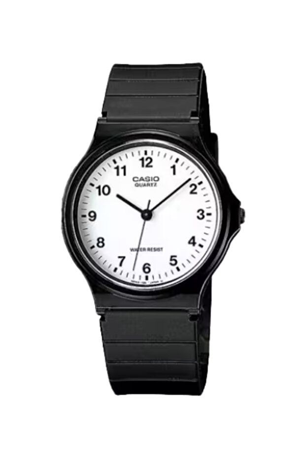 CASIO Unisex Analog White Dial Watch - MQ-24-7B - 1
