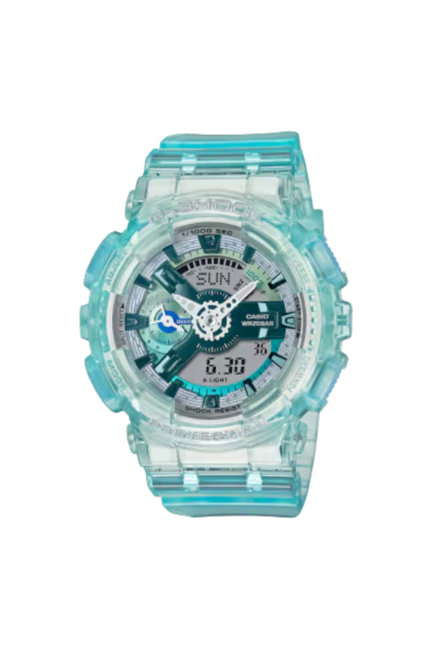 G-SHOCK Women's Analog-Digital Black Dial Watch - GMA-S110VW-2ADR
